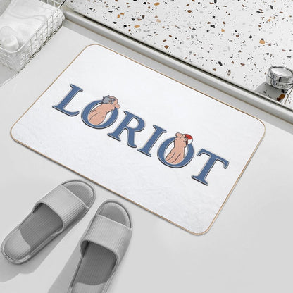 Loriot, Gentlemen in The Bathroom Bath Mat