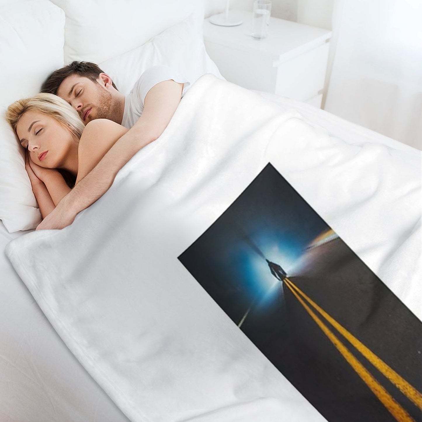 Morning Fog - MohawkPhotography Throw Blanket