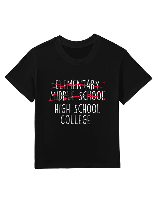 Elementary Middle School High School College - Graduation Kids T-Shirt