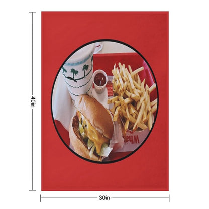 Animal Style Throw Blanket