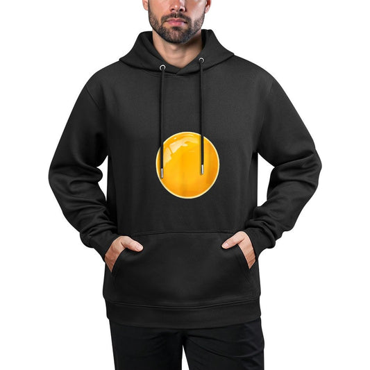 Fried Egg Costume - Funny Pregnancy Halloween Shrink-Resistant Hoodie
