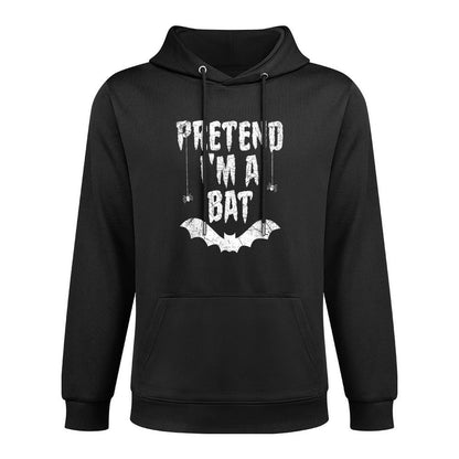 Funny Pretend Im A Bat Easy Costume Lazy Halloween Customizable Surface Hoodie