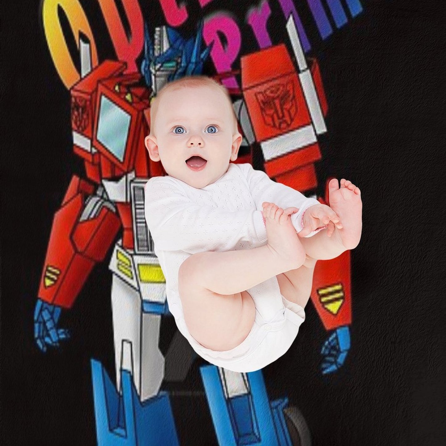 Optimus Prime, Transformers, Cartoon Throw Blanket