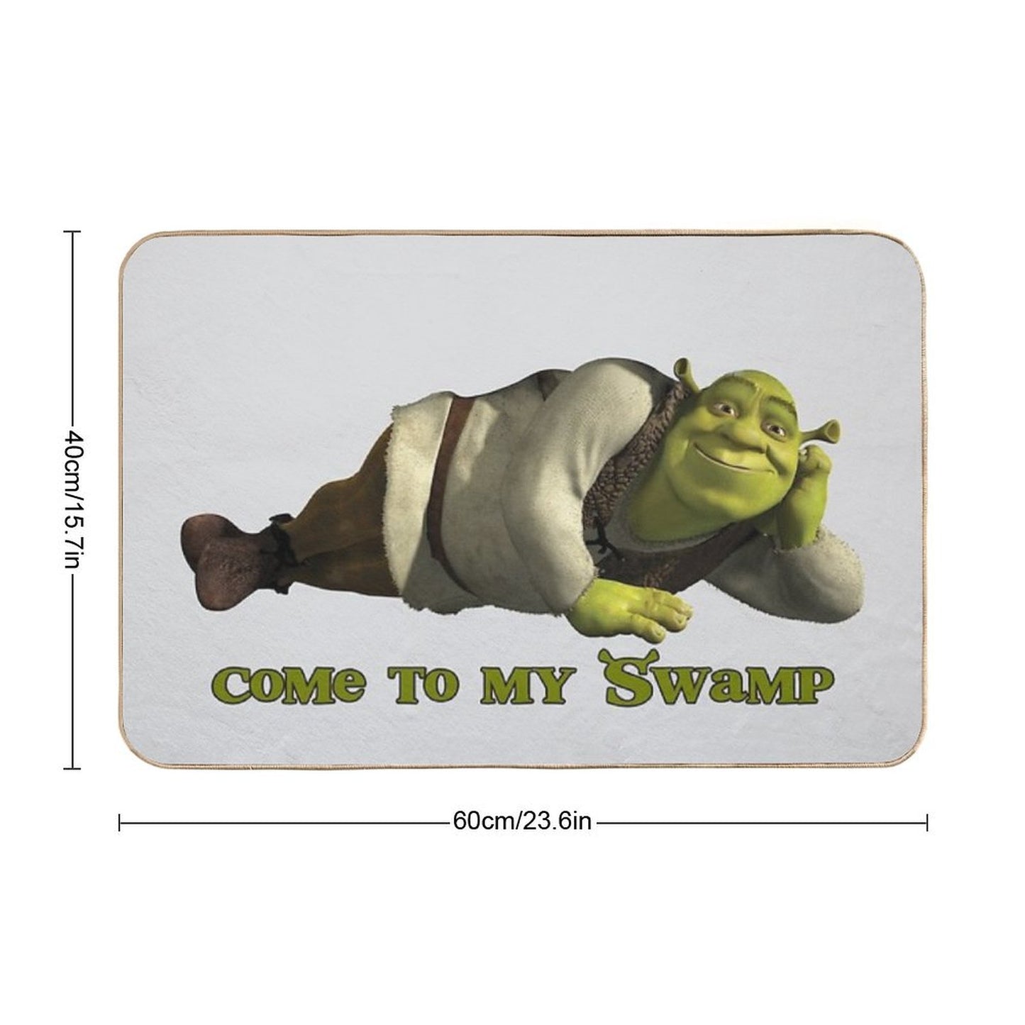 Come to My Swamp - Shrek Bath Mat