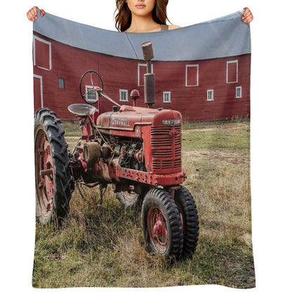 Two Old Reds Throw Blanket