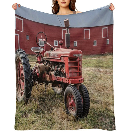Two Old Reds Throw Blanket