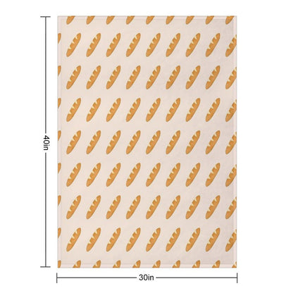Baguette Throw Blanket