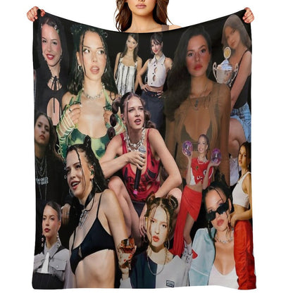 Nina Chuba Photo Collage Throw Blanket