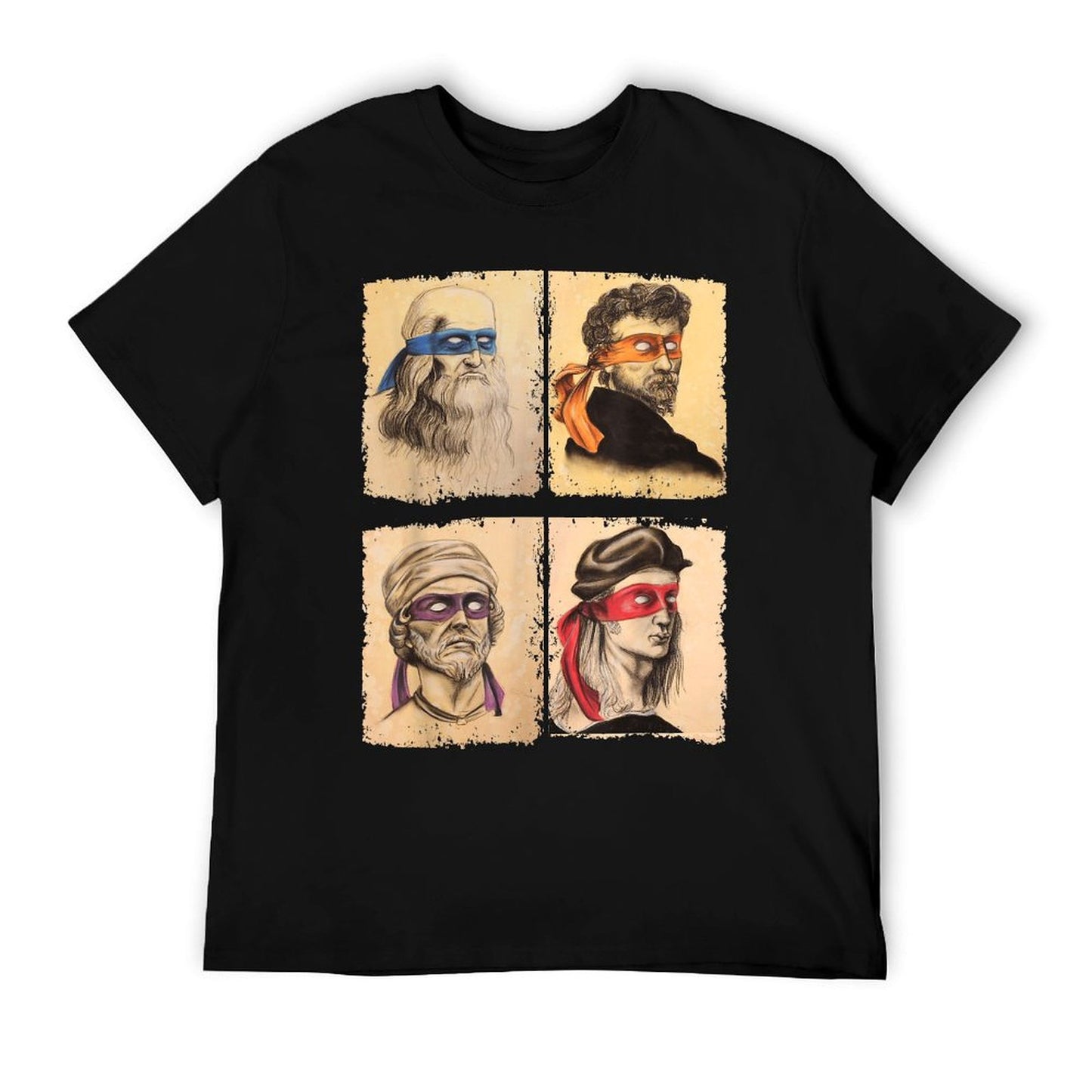 Humor Italian Artists T Shirt for Turtles Art Lovers T-Shirt