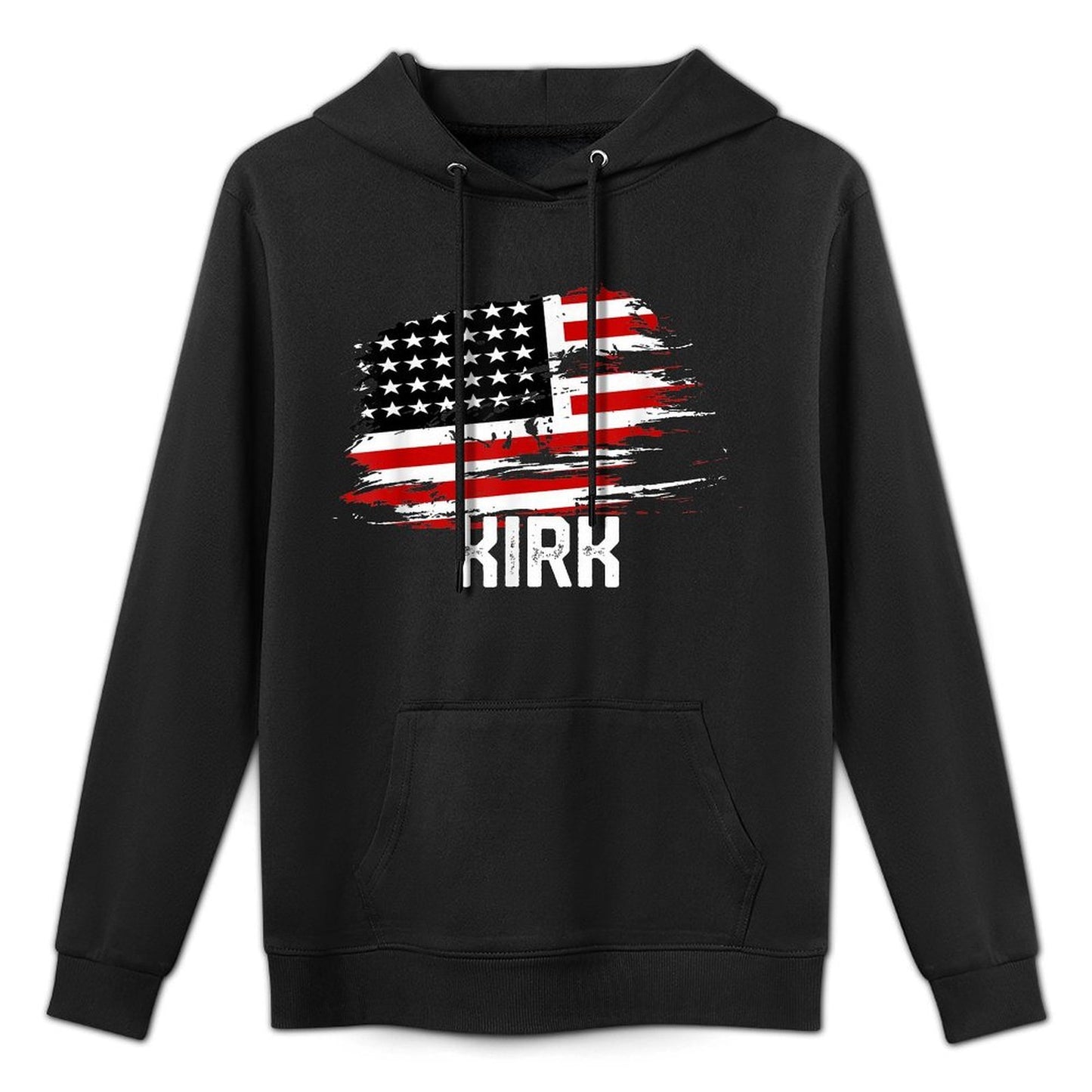 KIRK USA Personalized 4th of July KIRK Casual Wear Hoodie