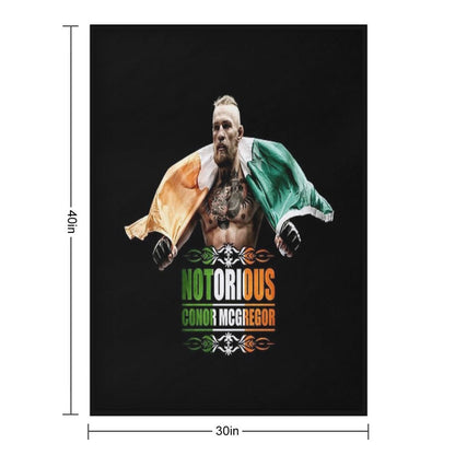 Conor Mcgregor Throw Blanket