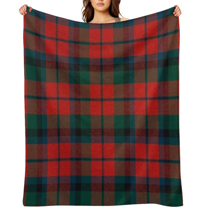 MacNaughton Scottish Tartan Throw Blanket