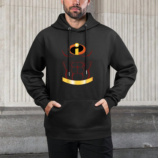 Disney Pixar The Incredibles Halloween Superhero Costume Versatile Streetwear Hoodie