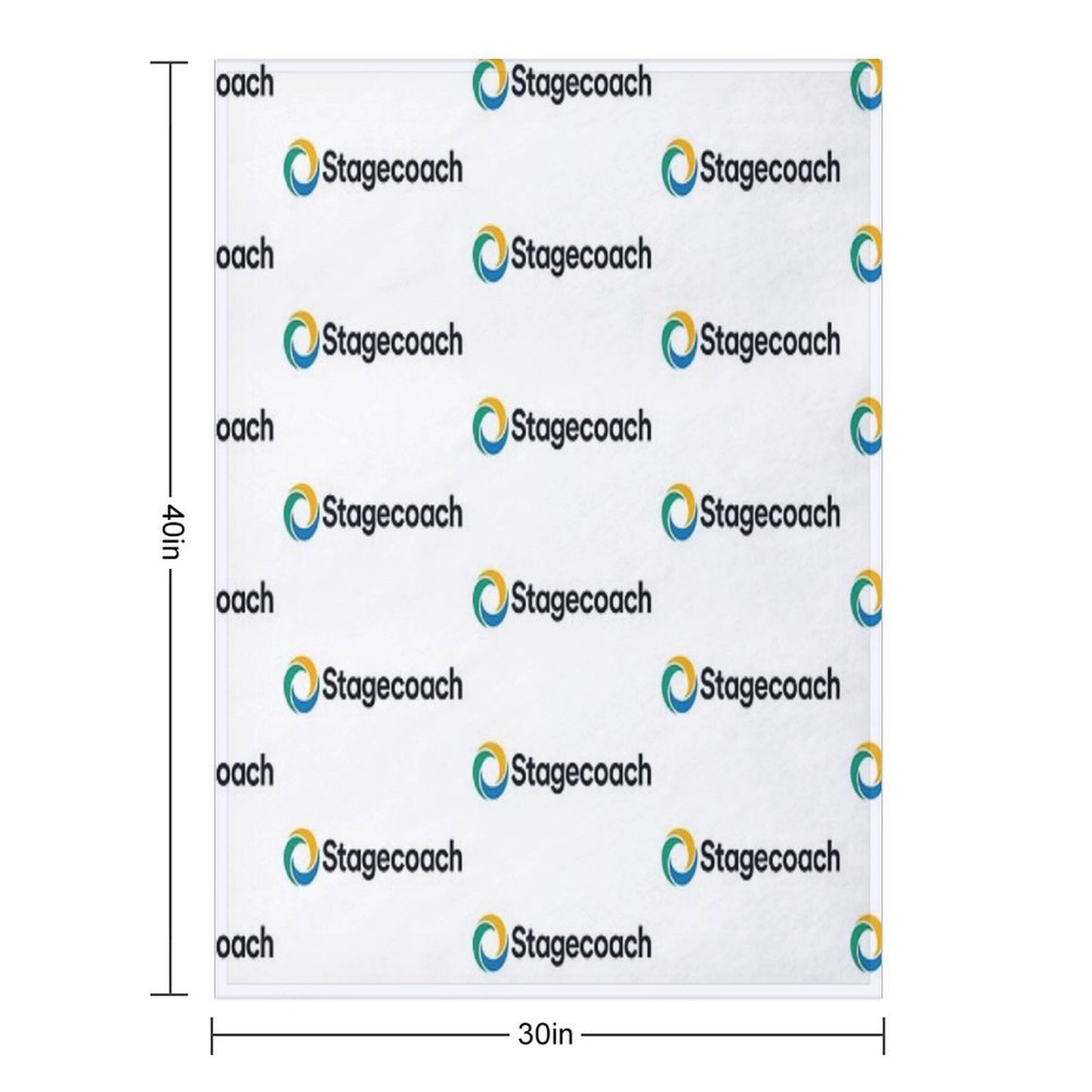 Stagecoach Throw Blanket