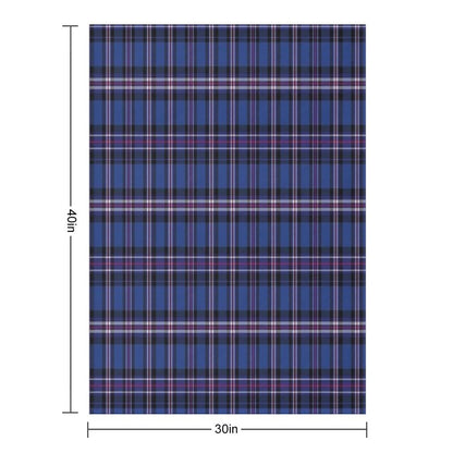 Gers Tartan Throw Blanket