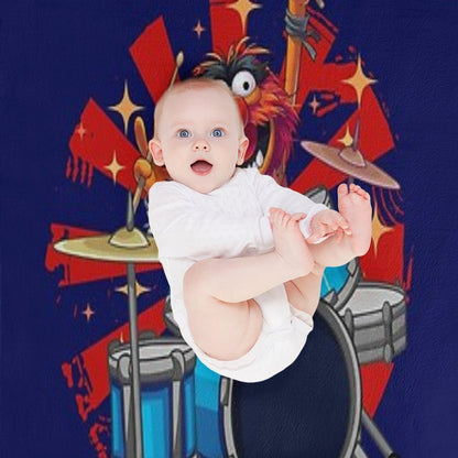 ANIMAL DRUMMER THE MUPPETS SHOW Throw Blanket