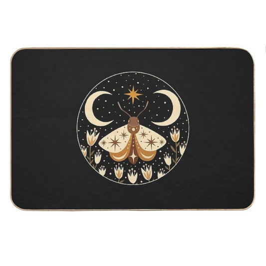Between Two Moons Bath Mat