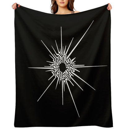 Outer Wilds™ - Eye of The Universe (Symbol) [White] Throw Blanket