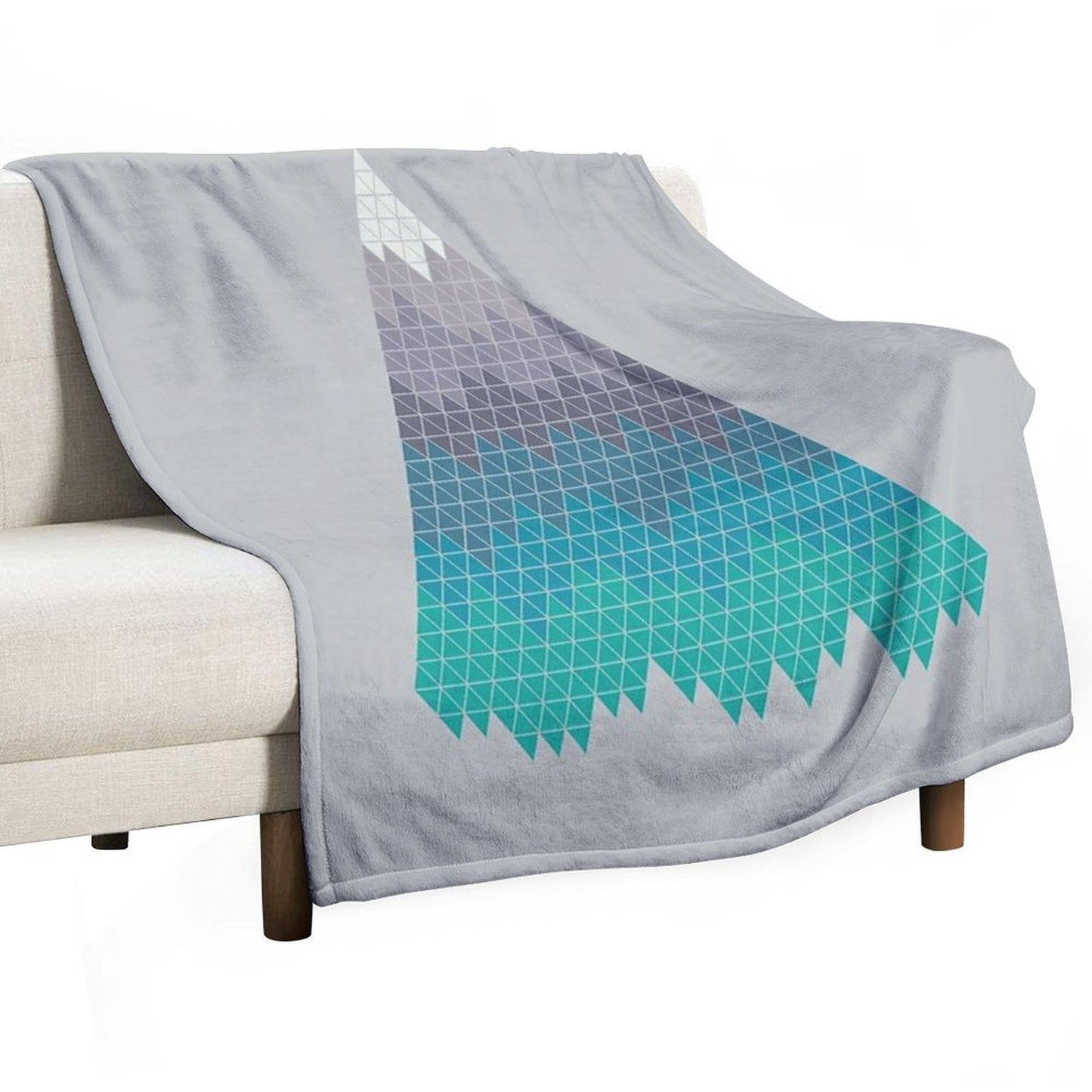 Many Mountains Throw Blanket