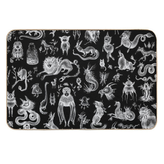 We Are Not Alone - Inverted Durable Bath Mat