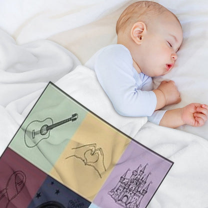 TS The Eras Tour Poster Swiftie Throw Blanket