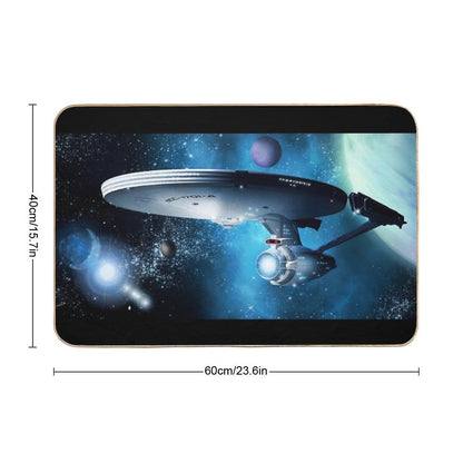 Enterprise A - Where Silence Has Lease Bath Mat