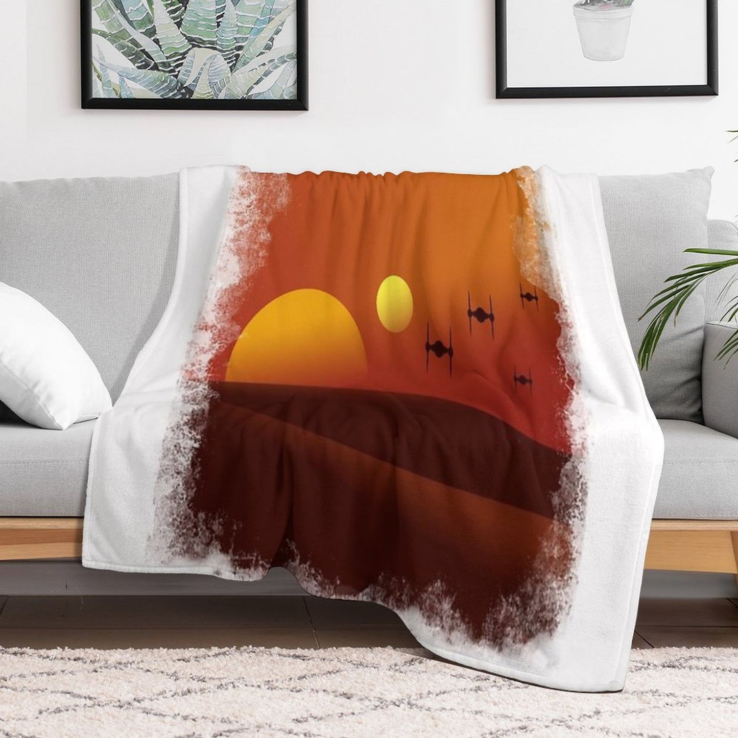 Tatooine Throw Blanket