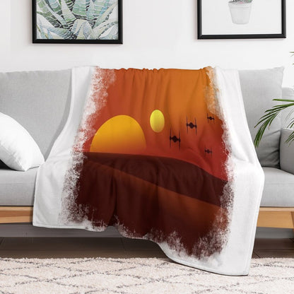 Tatooine Throw Blanket
