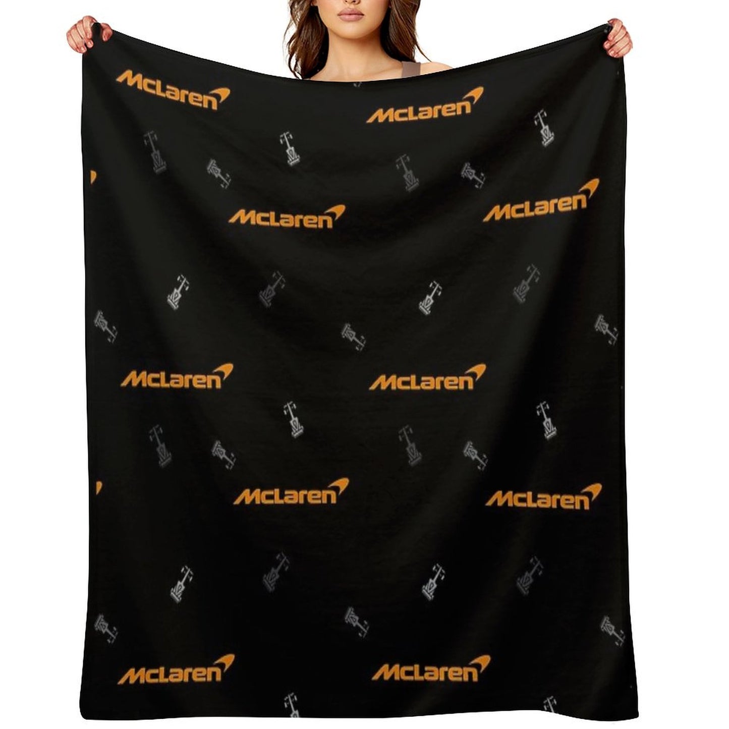 McLaren F1 Team - Speed Beyond Limits! Throw Blanket