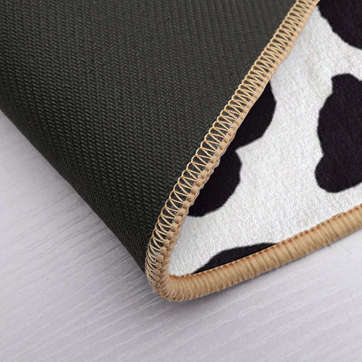 Cow Print Bath Mat