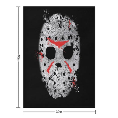 Jason Voorhees Throw Blanket