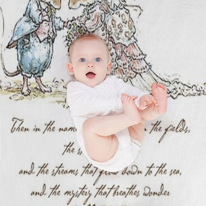 I Pronounce You Mouse And Wife Throw Blanket