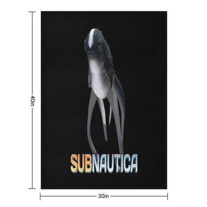 Subnautica - Cuddlefish Throw Blanket