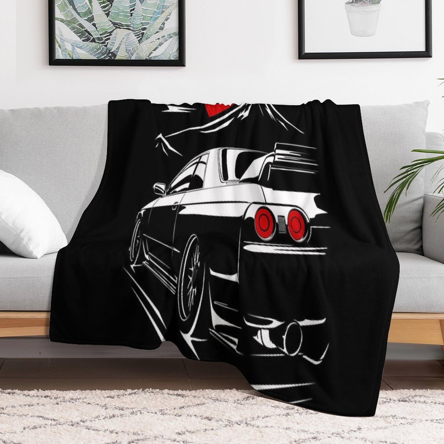 Nissan Skyline GTR 32  Haruna Throw Blanket