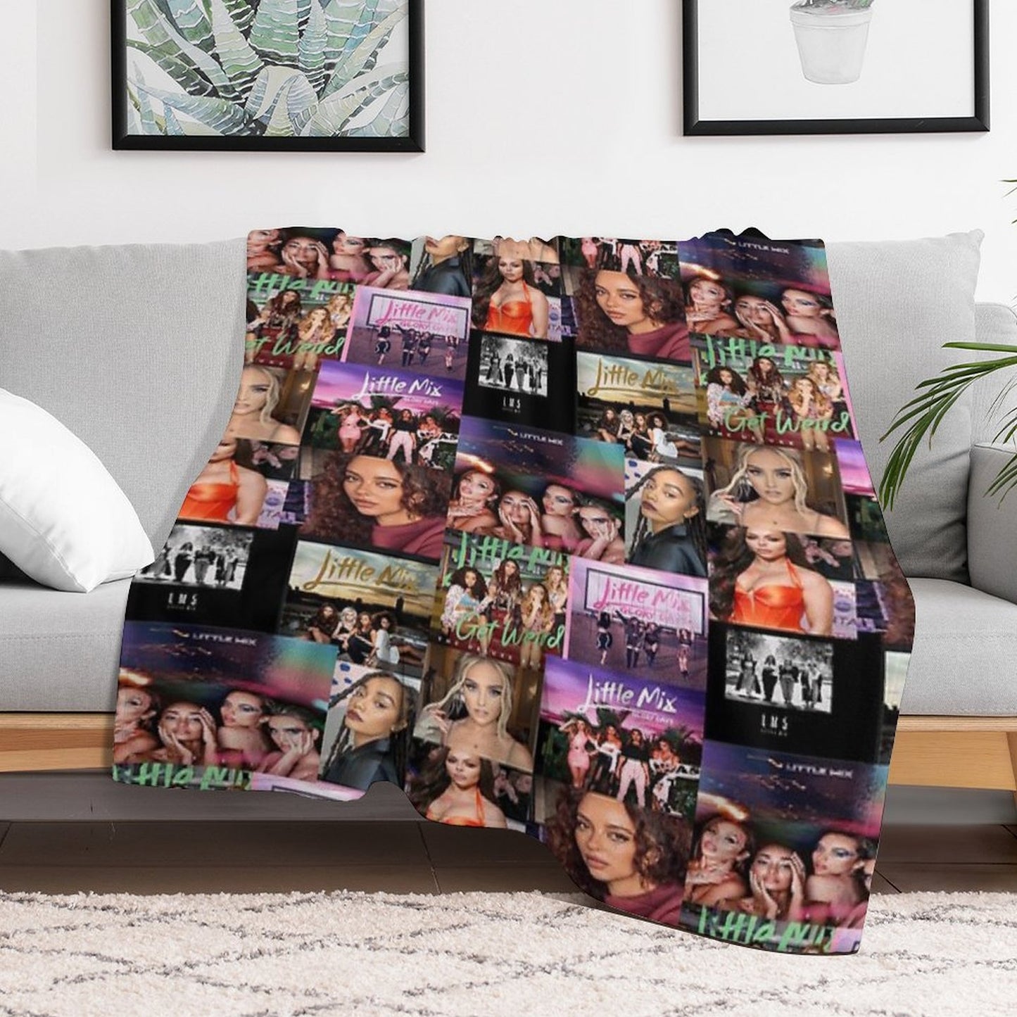 Little Mix Throw Blanket