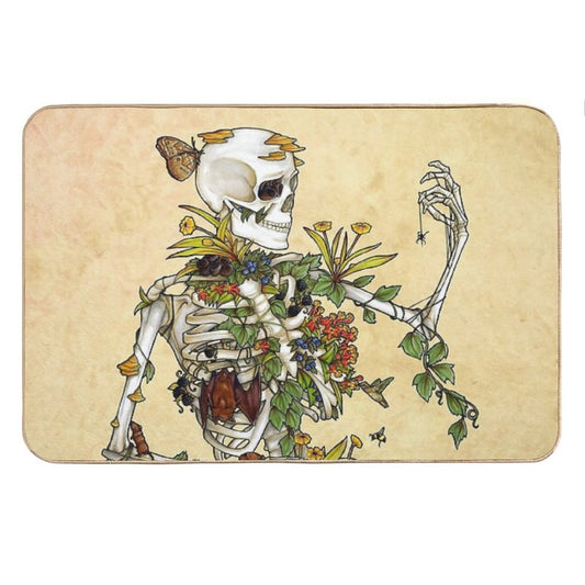 Bones And Botany Bath Mat