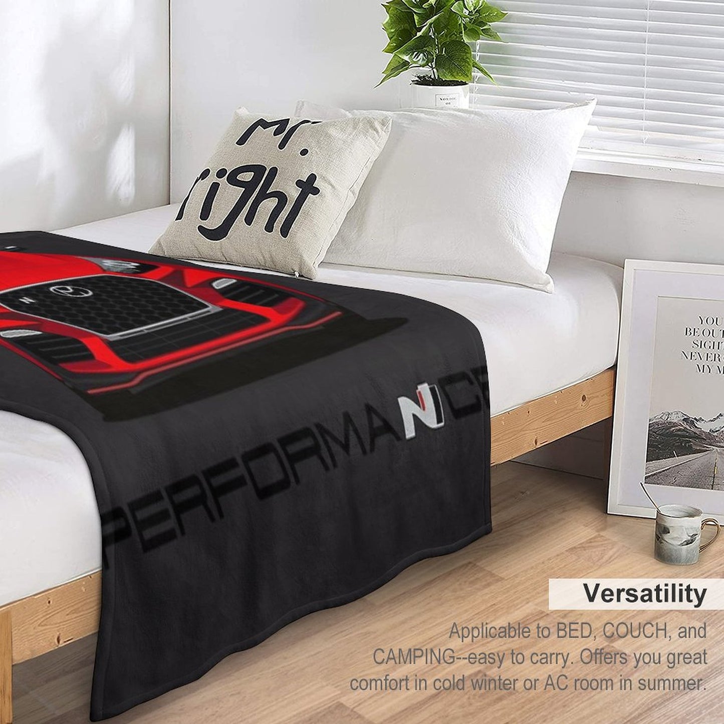 I30N (custom Red) Throw Blanket