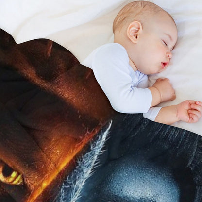 Mortal Kombat Look Throw Blanket