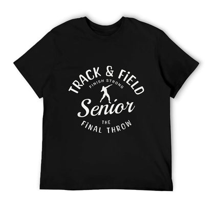 Senior Track And Field The Final Throw Boys Shot Put T-Shirt