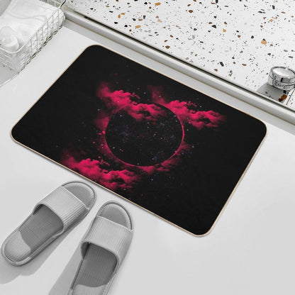 Black Hole  Easy Maintenance Bath Mat