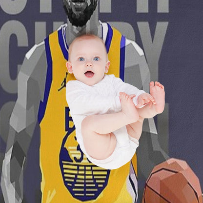 Stephen Curry WPAP Throw Blanket