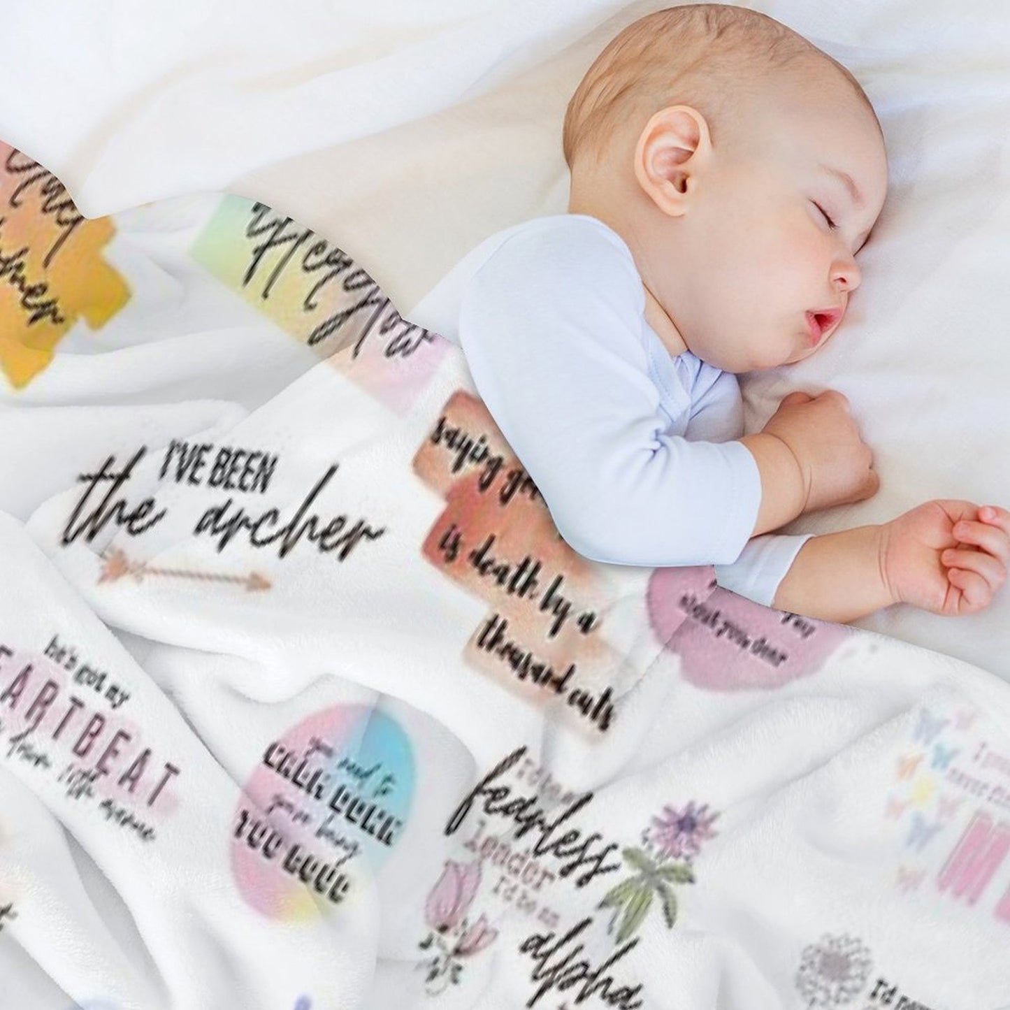 Lover Collage Throw Blanket