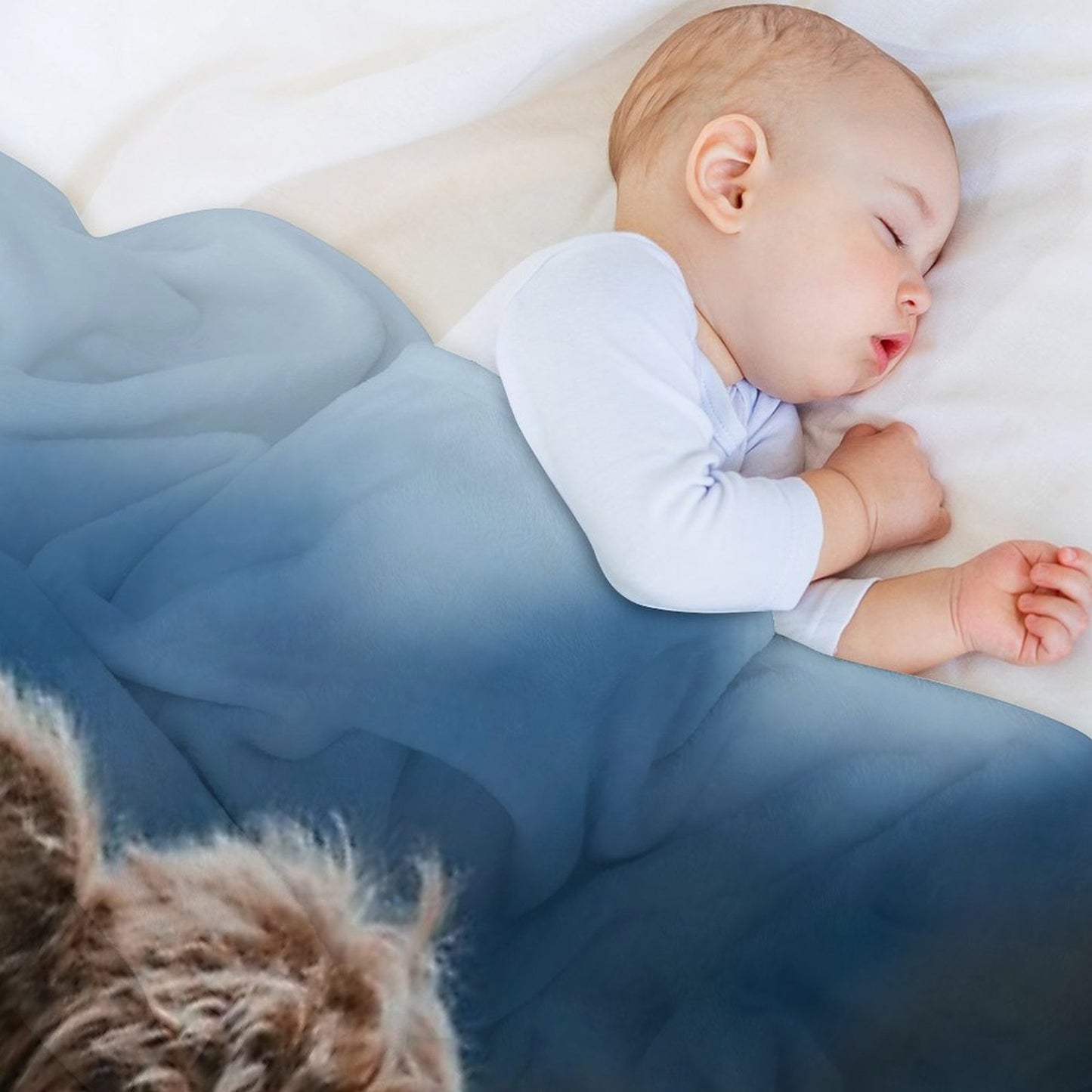 Baby Highland Cow Throw Blanket