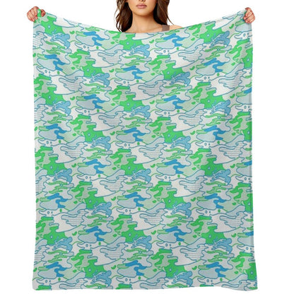 POP ART POOL Throw Blanket