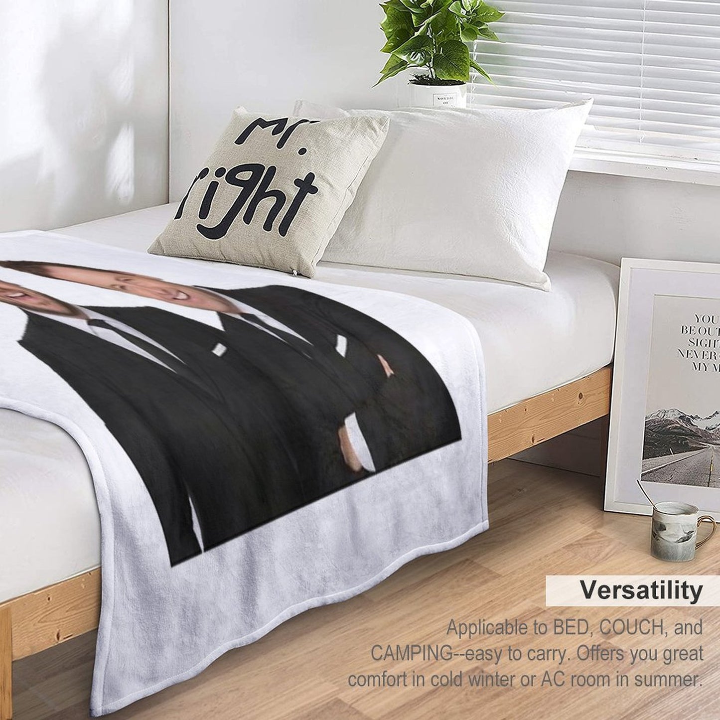 Ant And Dec Throw Blanket