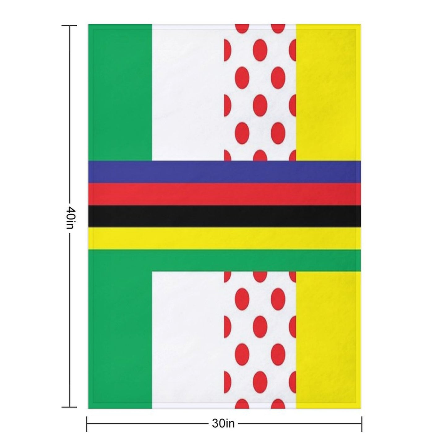 Tour Jerseys Throw Blanket