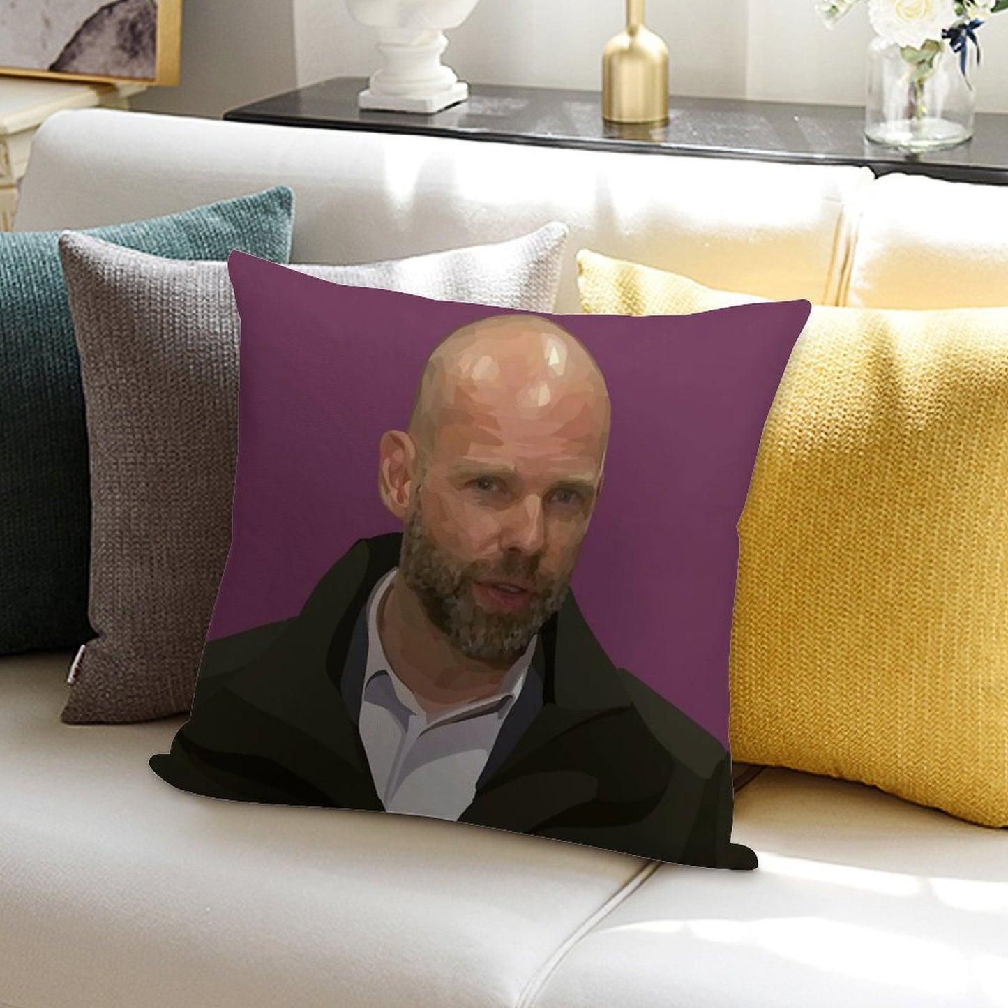 Jeroen Weimar – Victoria’s Commander of The Pandemic Response Soft Easy Maintenance Throw Pillow