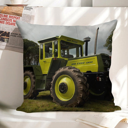 The MB-trac1300 Tractor Linen Throw Pillow Cover