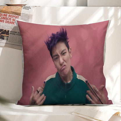Squid Game Thanos Linen Throw Pillow Cover
