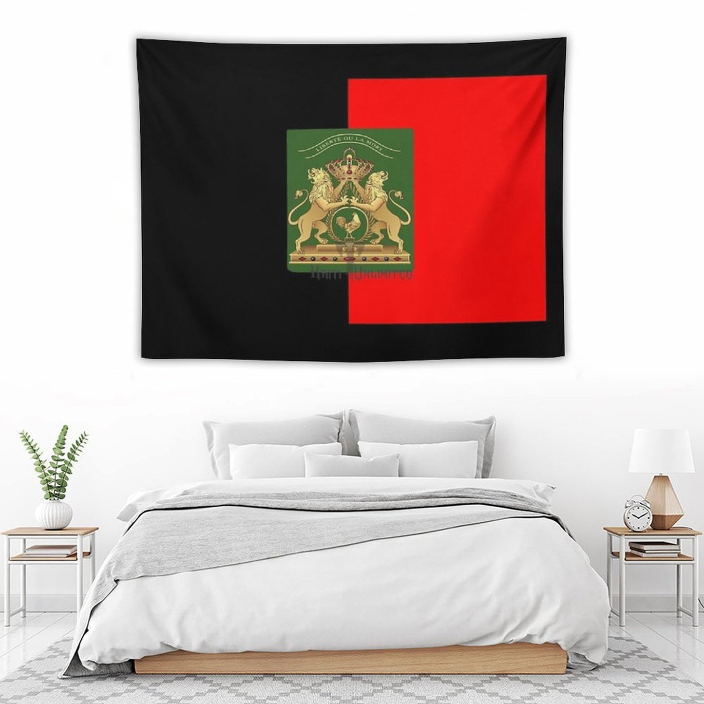 Haitian Independence Flag Tapestry